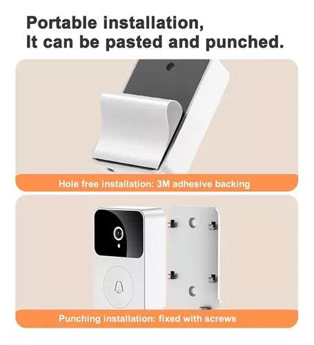 Timbre inteligente con cámara Wifi - Comercializadora 1018