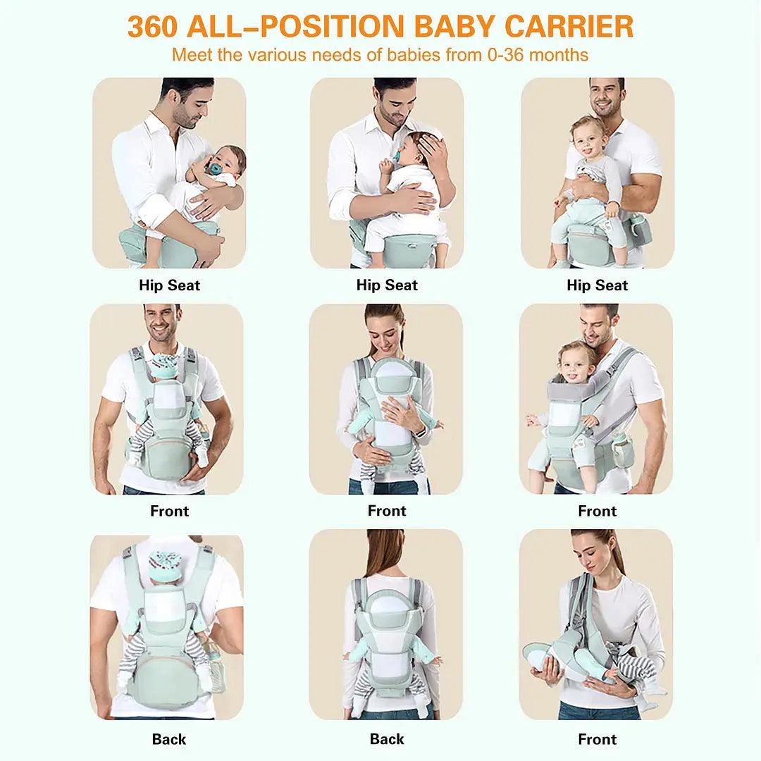 Mochila porta bebes ergonómica asiento - Comercializadora 1018