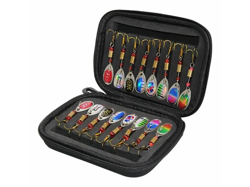 Juego De 16 Cucharas De Pesca Señuelos - Comercializadora 1018