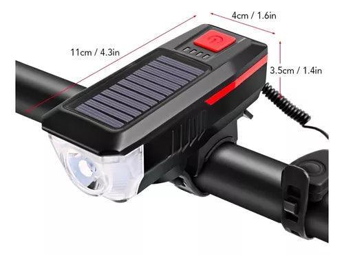 Linterna solar para bicicleta - Comercializadora 1018