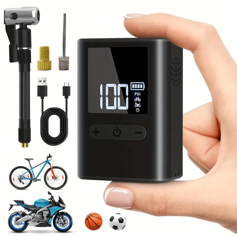 Mini compresor eléctrico para llantas - Comercializadora 1018