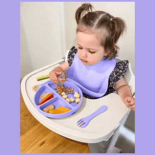 Vajilla Bebe Silicona Kit Alimentacion - Comercializadora 1018