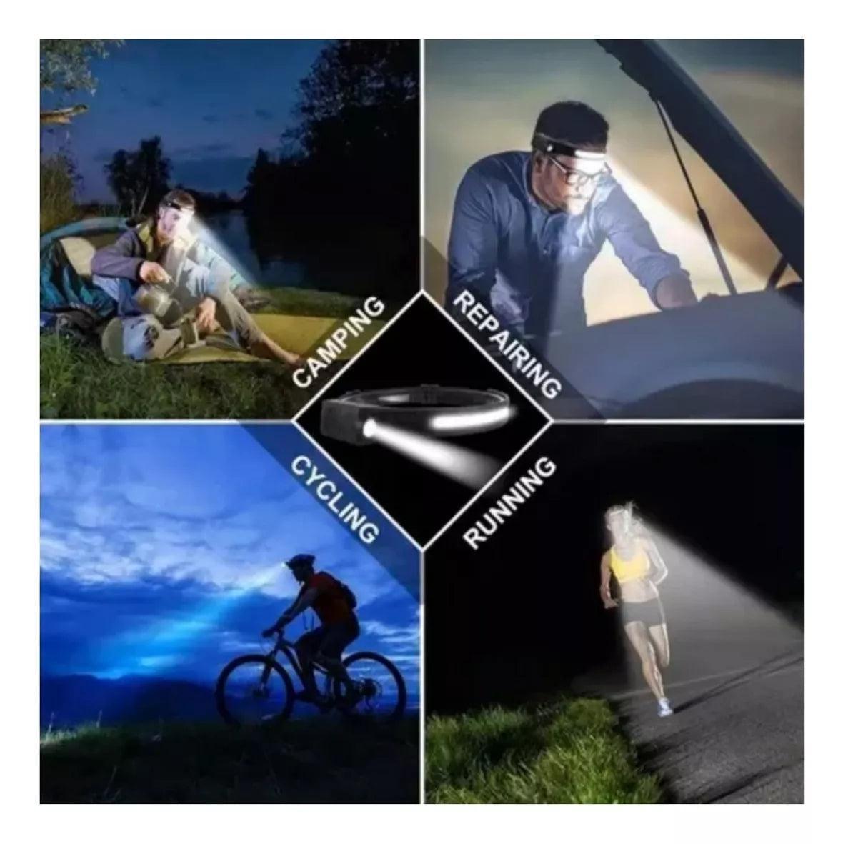 Linterna led cintillo recargable - Comercializadora 1018