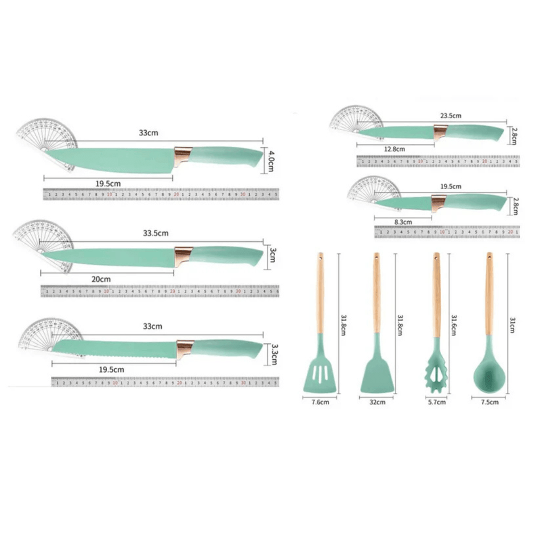 Set De Utensilios De Cocina 19 Piezas - Comercializadora 1018