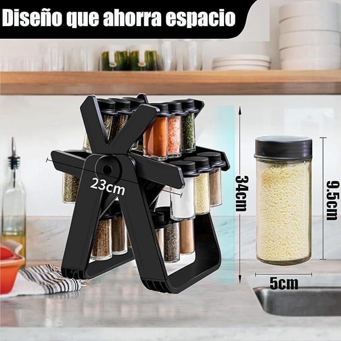 Organizador de condimentos giratorio - Comercializadora 1018