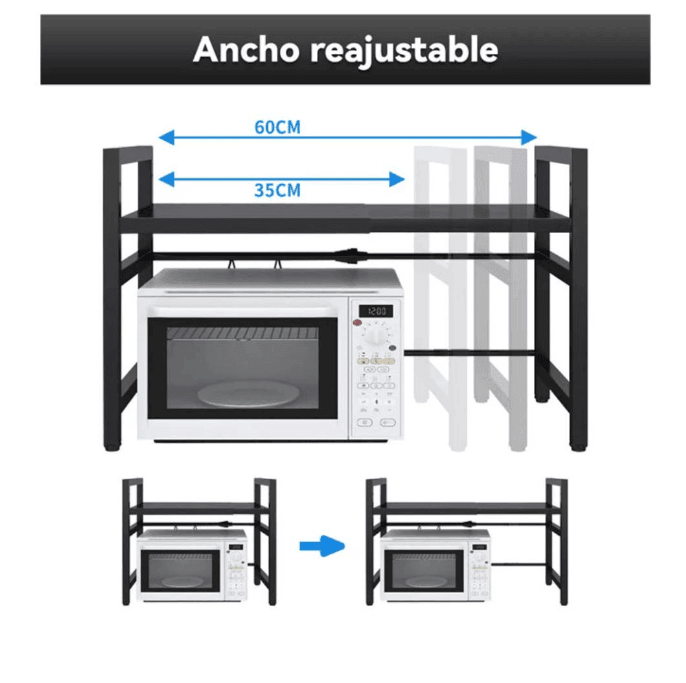 Estante extensible de microondas - Comercializadora 1018