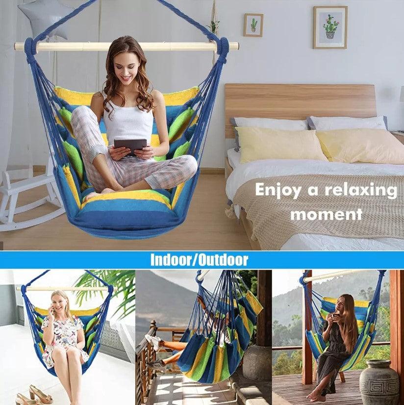 Hamaca silla colgante acolchada - Comercializadora 1018