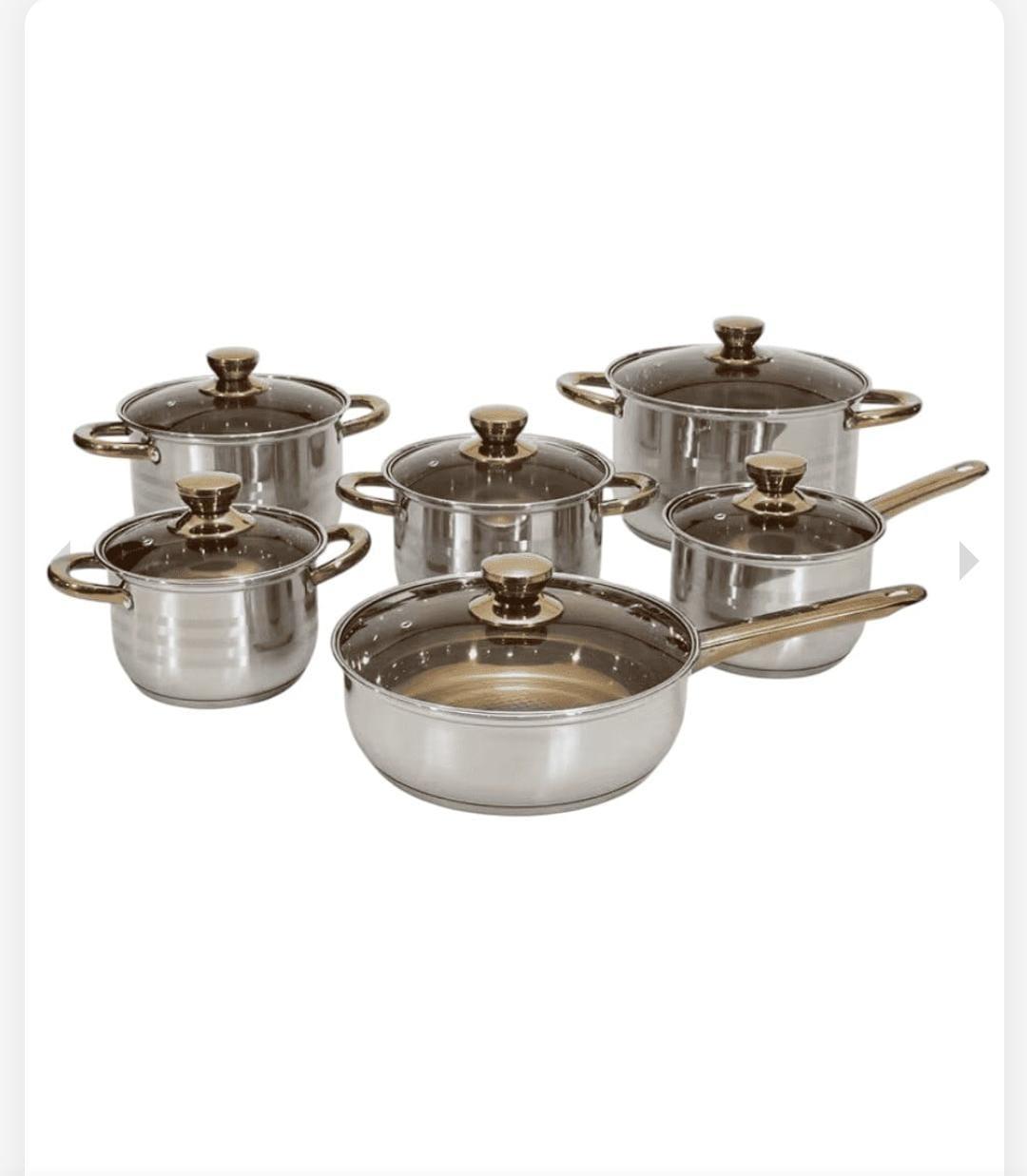 Batería de cocina 12 piezas - Comercializadora 1018