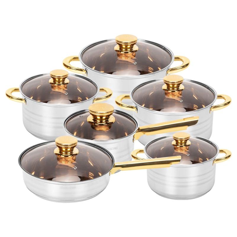 Batería de cocina 12 piezas - Comercializadora 1018