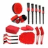 Set de 18 cepillos de limpieza para Interior y exterior de vehículos - Comercializadora 1018