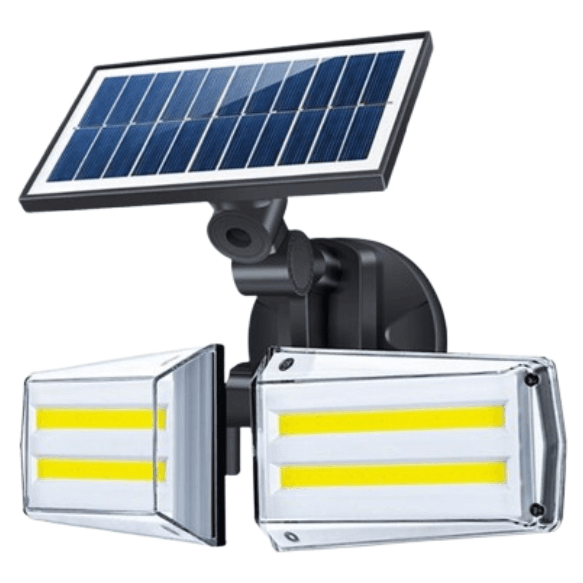 Doble lámpara ancha Led solar - Comercializadora 1018