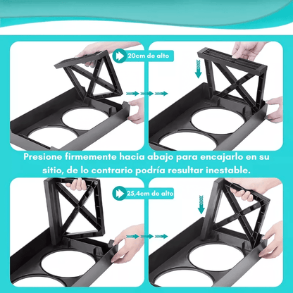 Comedero Bebedero Ajustable - Comercializadora 1018