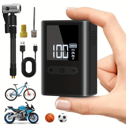 Mini compresor eléctrico para llantas - Comercializadora 1018