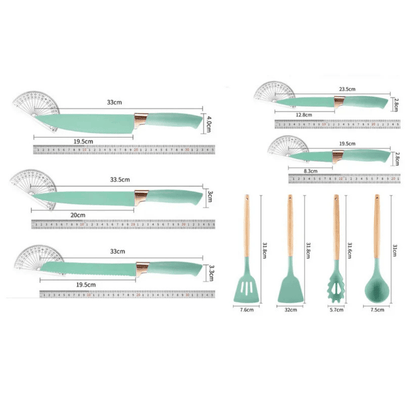 Set De Utensilios De Cocina 19 Piezas - Comercializadora 1018