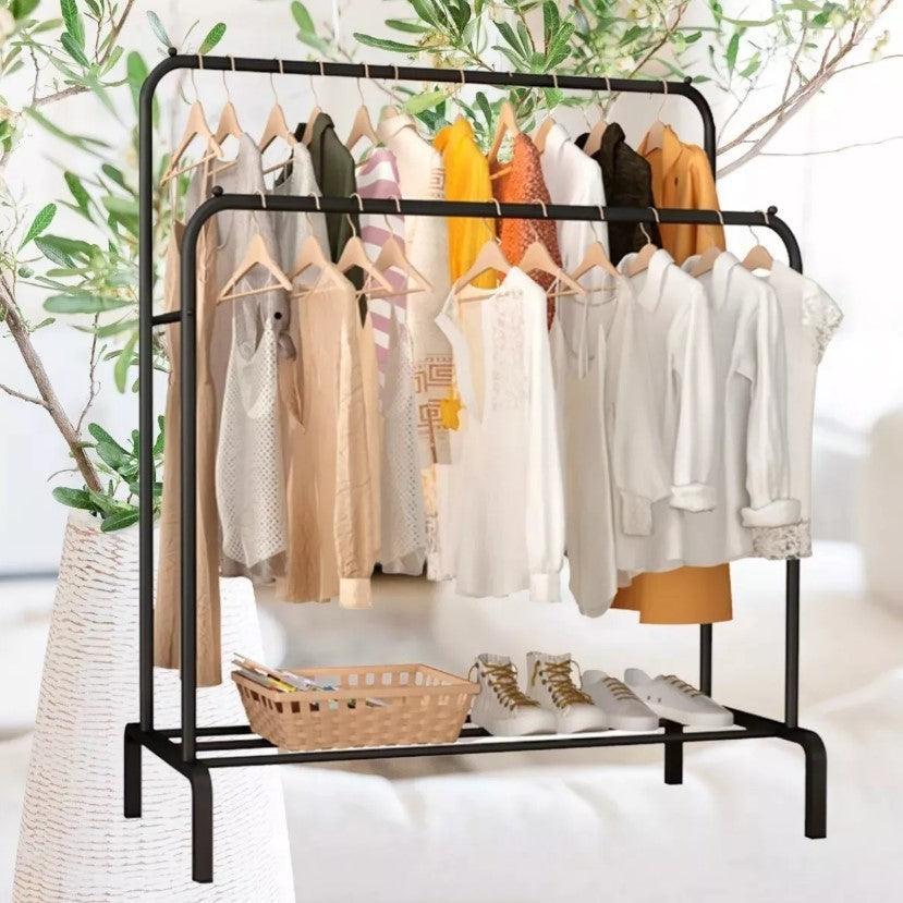 Perchero Metalico doble Organizador - Comercializadora 1018
