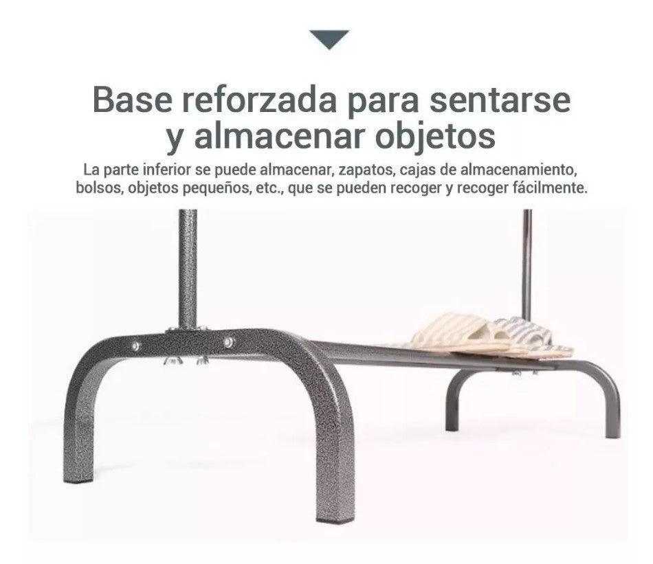 Perchero Metalico doble Organizador - Comercializadora 1018
