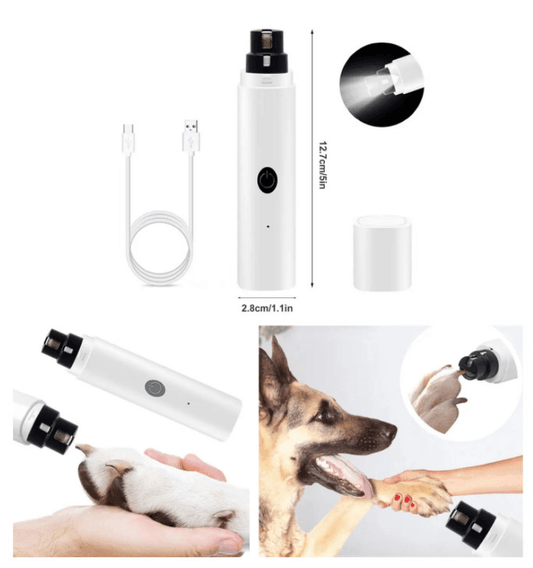 Lima eléctrica con luz para mascotas - Comercializadora 1018