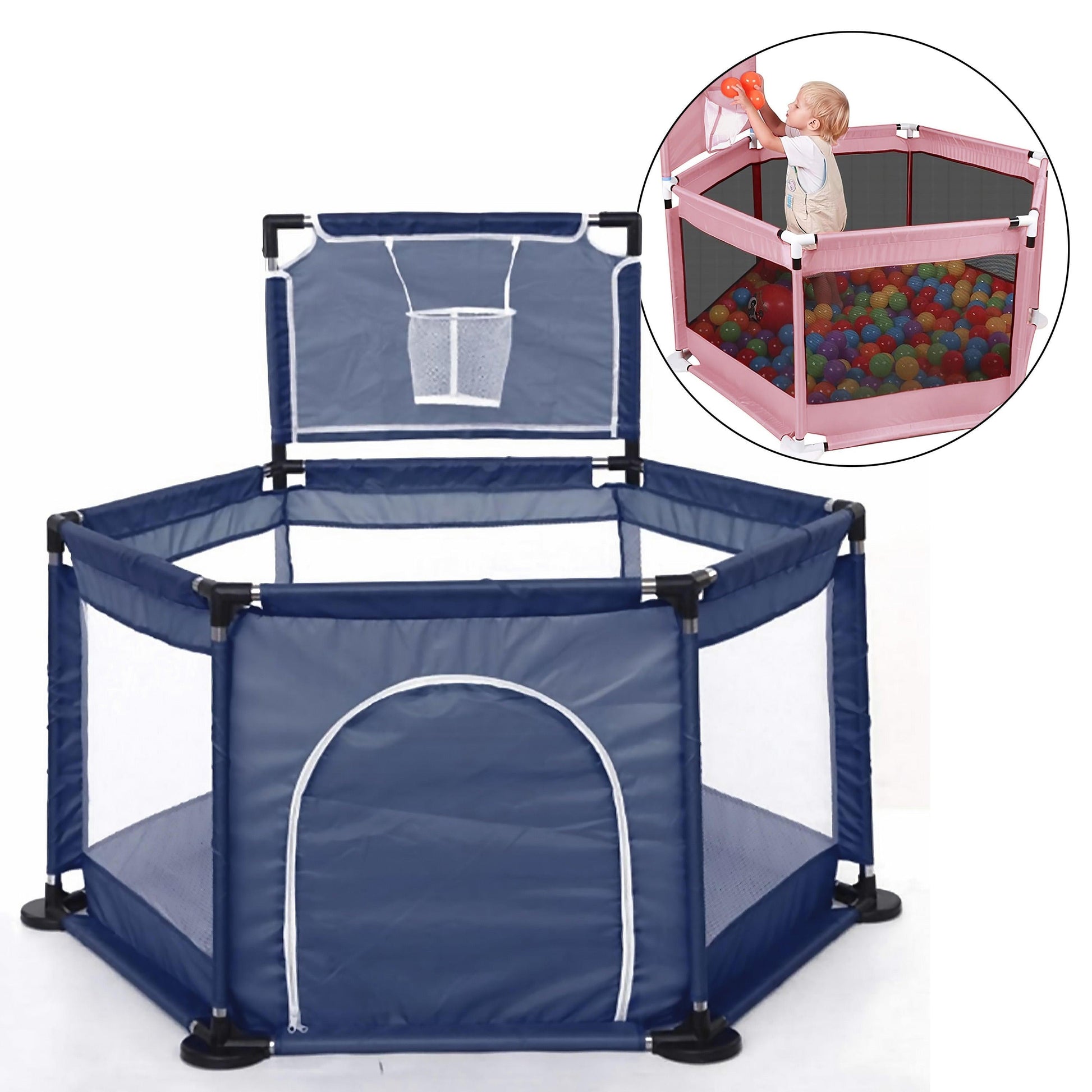 Corral de seguridad hexagonal - Comercializadora 1018